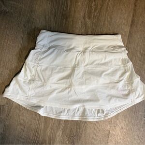 White Lululemon Skirt